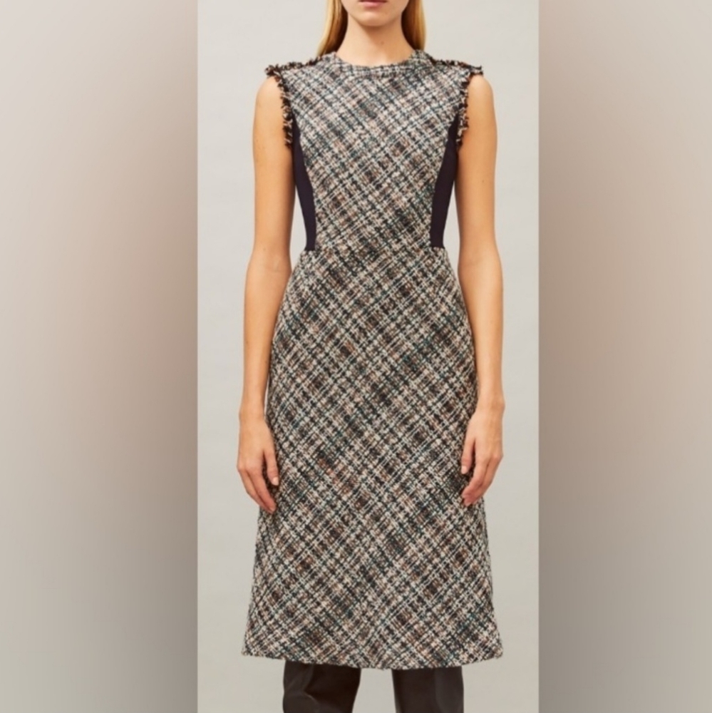 Tory Burch tweed pencil dress in Autumn size 10